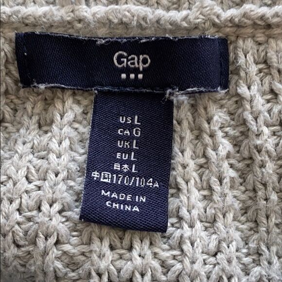 Gap Blocked Chunky Fall Oversized Sweater - Picture 4 of 6